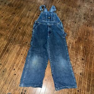 Keys grandpa farmer medium wash kids 7-8 overalls